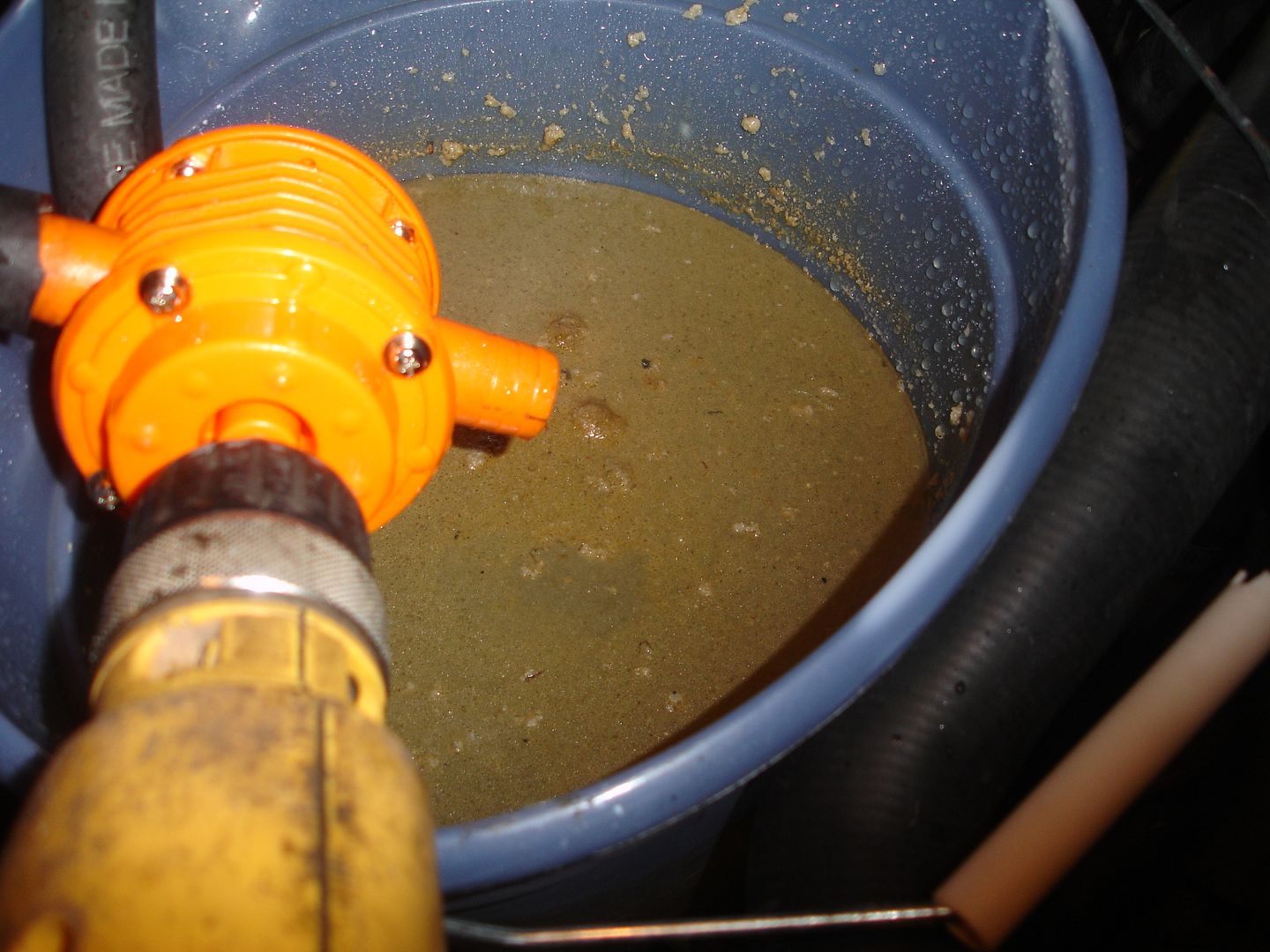 How to flush coolant from engine block with radiator off? Jeep